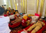 Donor Darah di Kantor Bupati Luwu Timur, PMI Himpun 59 Kantong Darah dari ASN