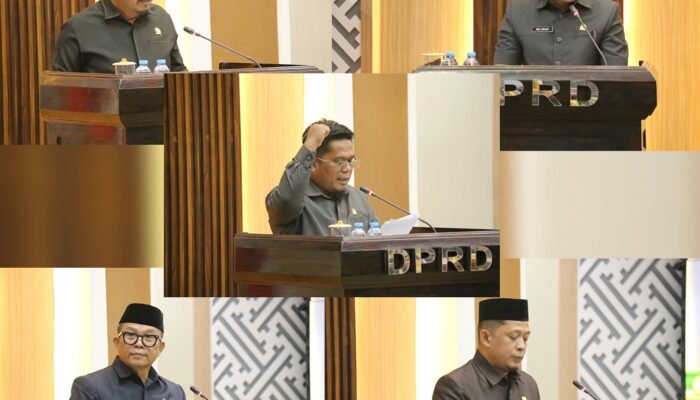Lima Fraksi Sampaikan Pemandangan Umum, Sekda Lutim : Masukan Jadi Bahan Penyempurnaan APBD 2027